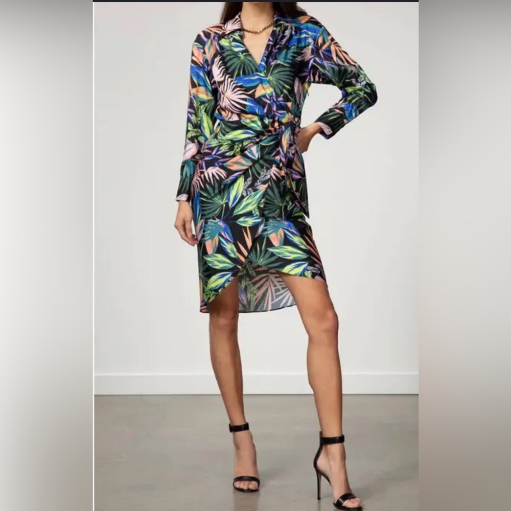 Milly Dress Tropical Print